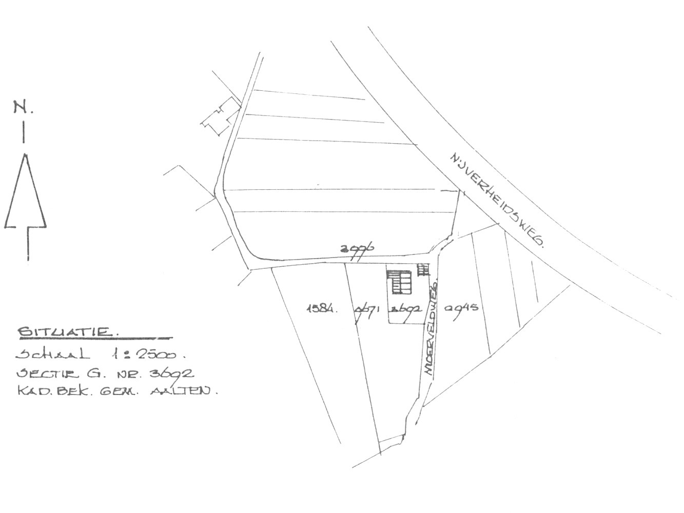 Situatie Moerveld, Moerveldweg 2, Lintelo