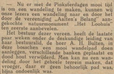 Loohuis - Aaltensche Courant, 25-05-1928
