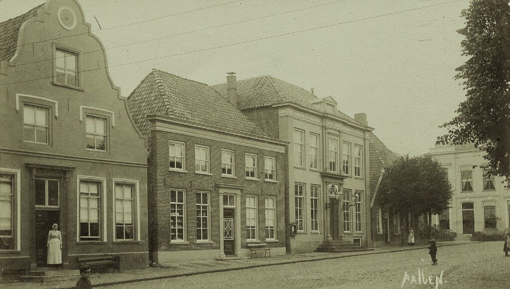 Markt Aalten, rond 1900