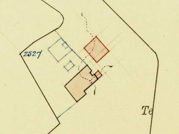 Neethweg 6, Barlo (De Neeth) - Fragment kadastrale kaart, 1911