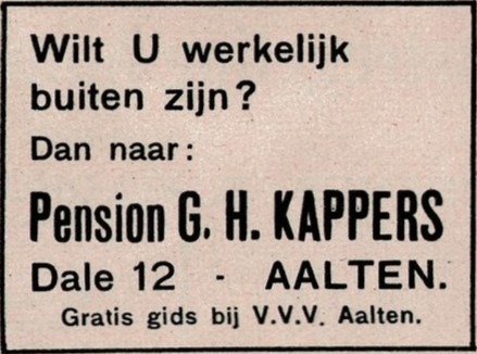 Pension G.H. Kappers, Dale (1937)