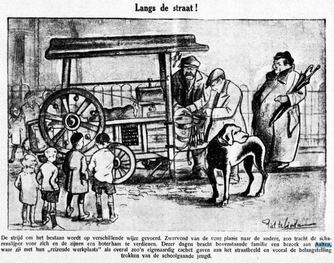 Scharenslijper Aalten, Piet te Lintum - Graafschapbode, 03-01-1936