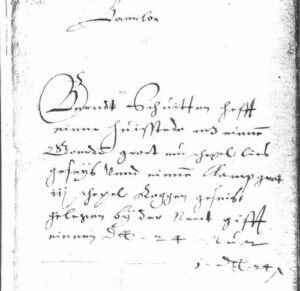 Schutte, Barlo - Verponding 1609