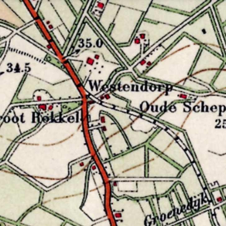 Westendorp, Barlo, kaart