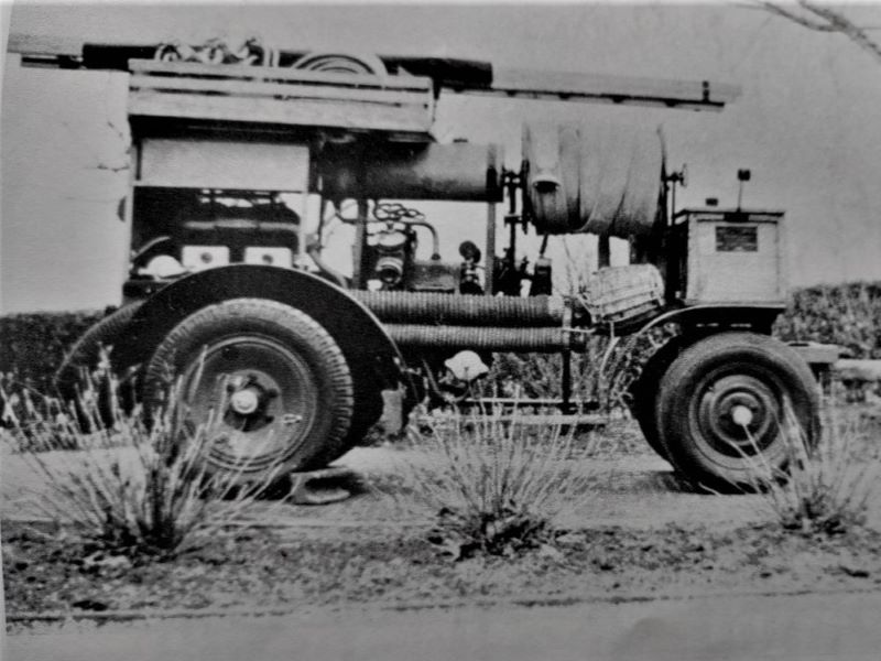 Brandweer Aalten - eerste motorspuit, juni 1930