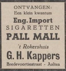 Rokershuis, Bredevoortsestraat - Aaltensche Courant, 11-11-1949