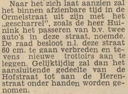 Dagblad Tubantia, 29-06-1960 - Ormelstraat