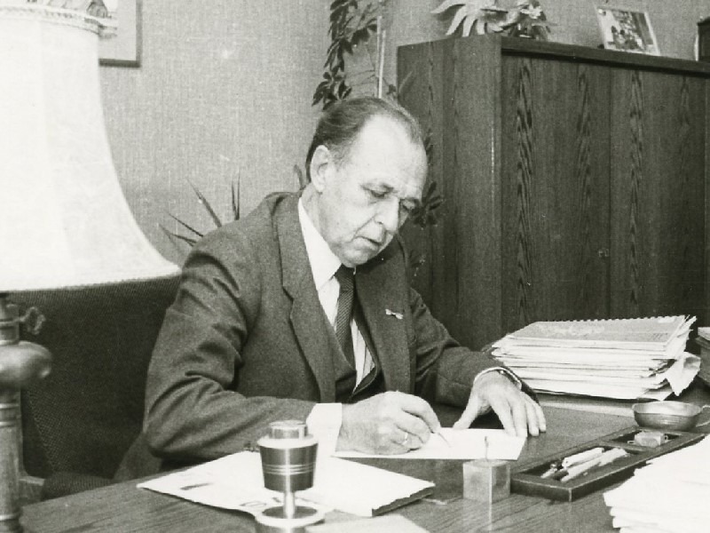 Burgemeester Doeke Bekius