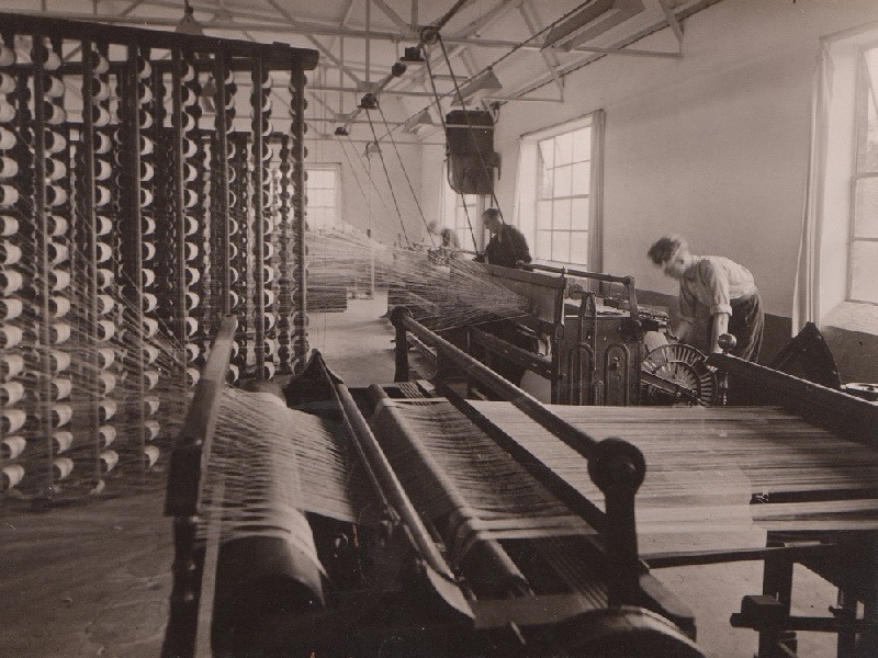 HDZ - Opzetten kettingdraden van spoelen