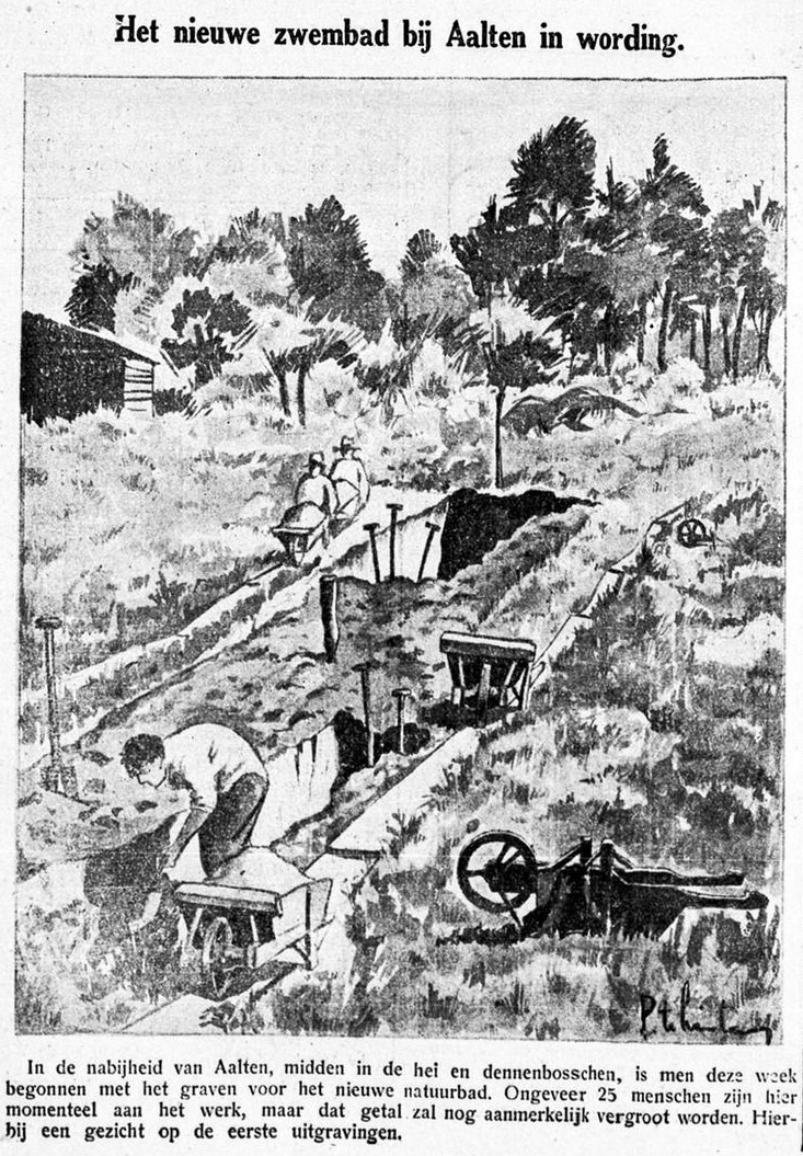 Zwembad 't Walfort - Graafschapbode, 04-08-1933