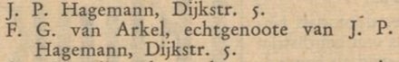 Dijkstraat 5, Aalten (Hagemann) - Aaltensche Courant, 23-10-1945