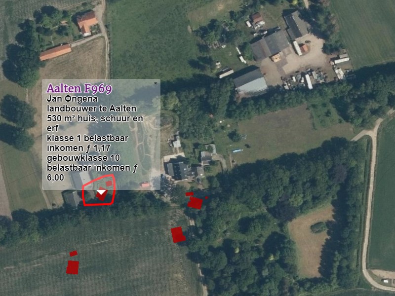 Kobushuis, IJzerlo - kadaster 1832