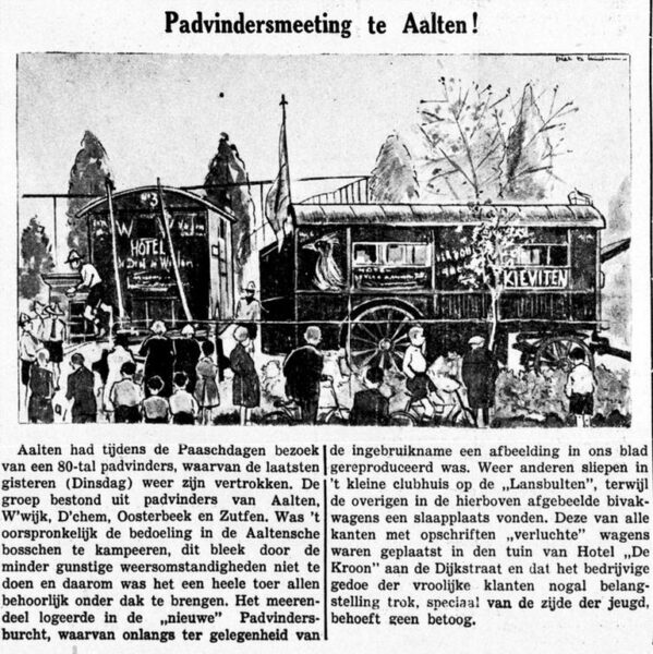 Scouting Aalten - Graafschapbode, 20-04-1938