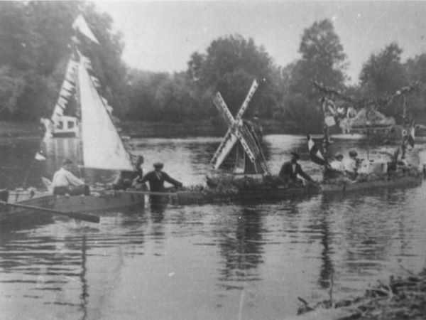 Gondelvaart Bredevoort 1928
