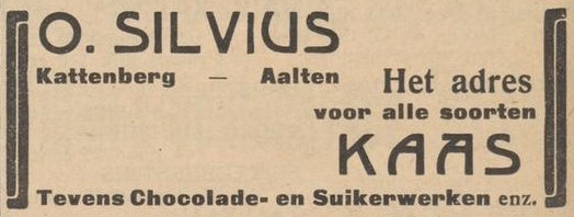 O. Silvius, Kattenberg - Aaltensche Courant, 01-12-1933