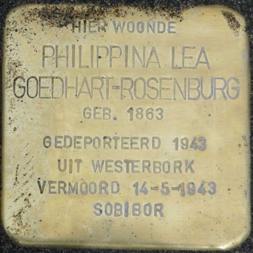 Stolperstein Philippina Lea Goedhart-Rosenburg - Hogestraat 94, Aalten