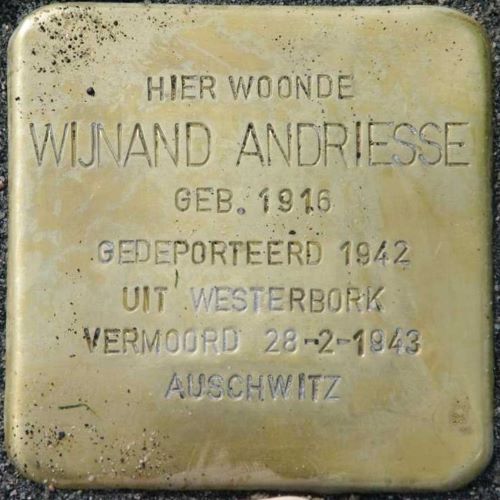 Stolperstein Wijnand Andriesse - Haartsestraat 64, Aalten