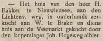 Veemarkt, Aalten (Joh. Hogeweg) - Aaltensche Courant, 13-08-1913