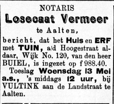 Hogestraat 63, Aalten - 13-05-1896