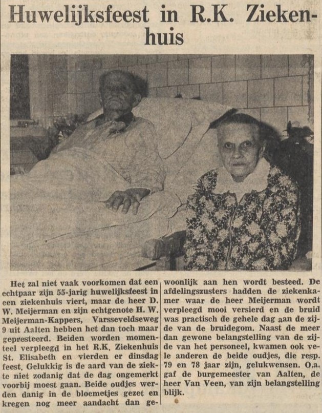 Meijerman-Kappers, Aalten - Nieuwe Winterswijksche Courant, 13-03-1963