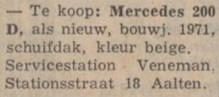 Stationsstraat 18, Aalten (Veneman) - Nieuwe Winterswijksche Courant, 10-05-1978