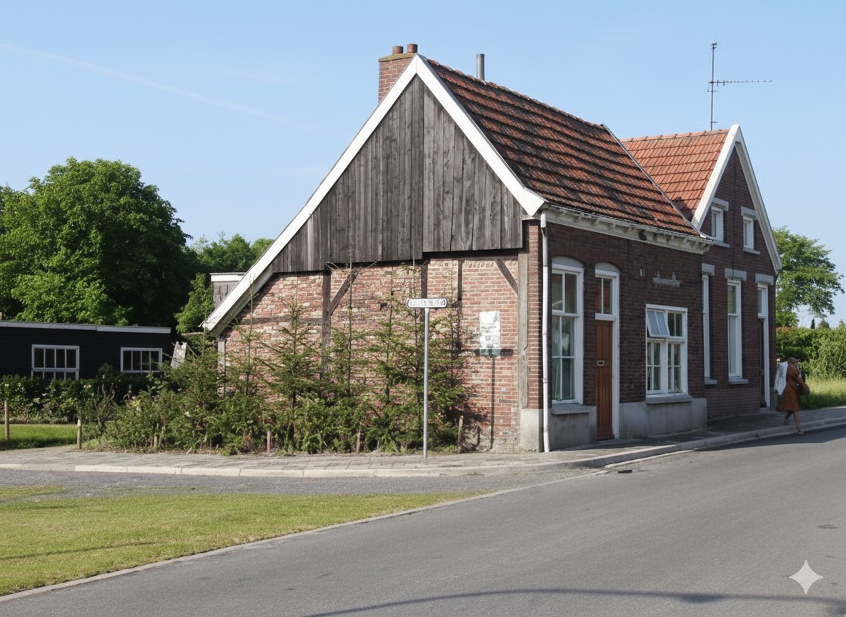 Varsseveldsestraatweg 15-17, Aalten (beeld gegenereerd met AI op basis van oude foto)
