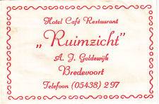 Hotel Pension Ruimzicht, Bredevoort