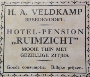 Hotel Pension Ruimzicht, Bredevoort