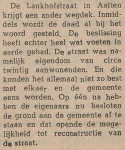Lankhofstraat, Aalten - Nieuwe Winterswijksche Courant, 24-07-1972