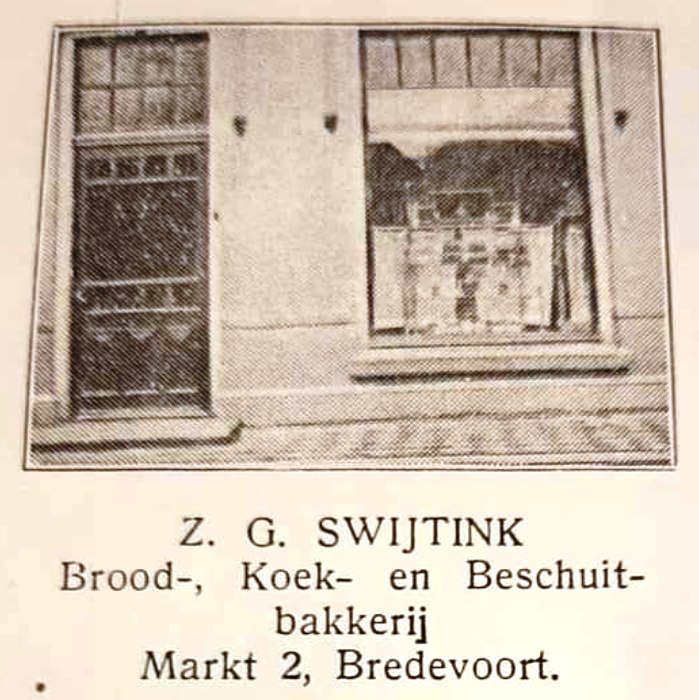 Markt 1a, Bredevoort (Bakkerij Swijtink)