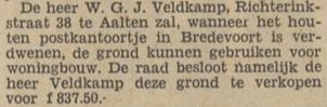 Richterinkstraat 38 (Veldkamp) - Tubantia, 29-04-1954