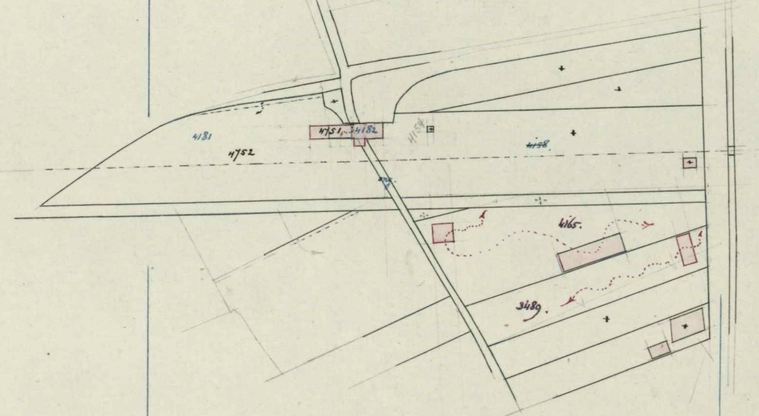 Station en Plein Zuid, Aalten - Fragment kadastrale kaart, 1897