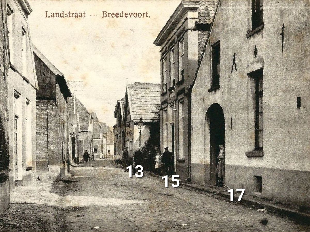 Landstraat 13-17, Bredevoort
