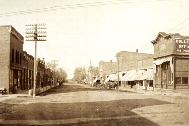 Main Street, Baldwin, November 1912