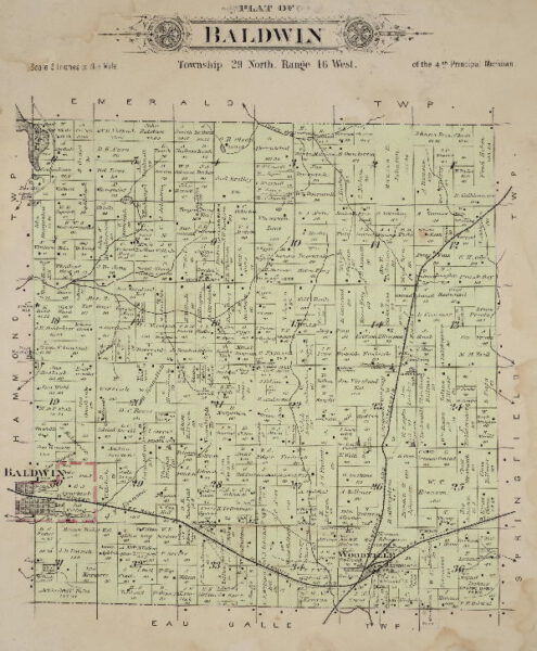 Baldwin, Wisconsin - Folder 1897