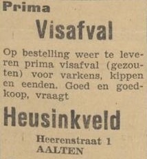 Herenstraat 1, Aalten (Heusinkveld) - De Graafschapper, 20-05-1947