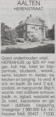 Herenstraat 6, Aalten - Trouw, 18-06-1994