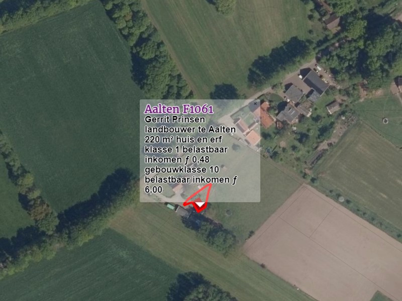 Hagtweg 19, IJzerlo - Kadaster 1832