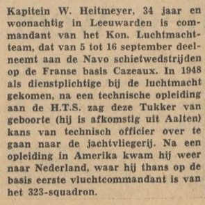 Willem Heitmeyer (1925-1964) - Ons Noorden, 31-08-1960 (tekst)