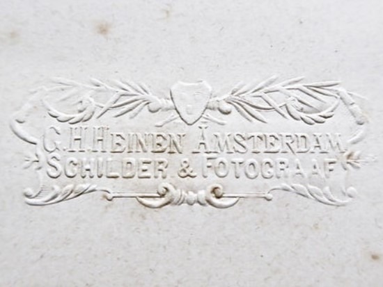 Gerrit Hendrik Heinen (1851-1930) – blindstempel