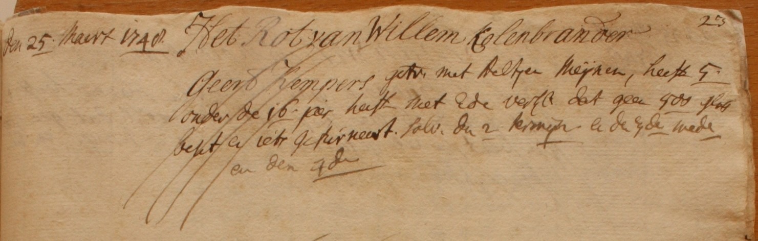 Het rot van Willem Kolenbrander