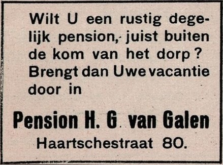 Pension H.G. van Galen, Aalten (1937)