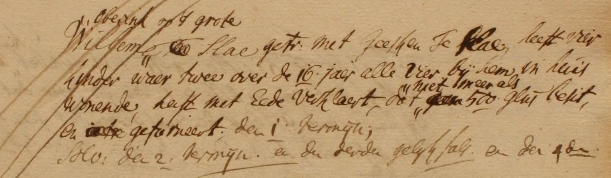 't Slaa II, Heurne - Liberale Gifte 1748