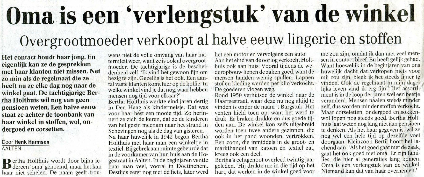 Haartsestraat 44, Aalten - Bargstuk-Holthuis, 19-09-1999