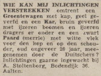 Stoltenborg, Bodendijk 36, Aalten - De Graafschapper, 23-05-1945