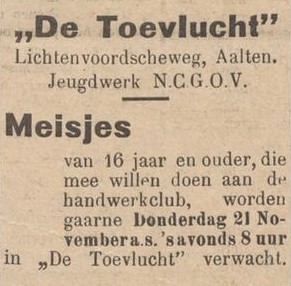 De Toevlucht, Aalten - De Graafschapper, 22-11-1932