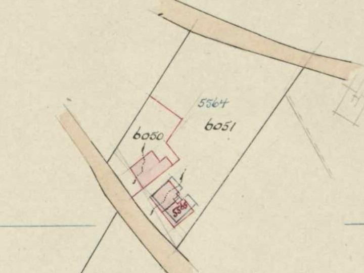 Hogestraat 98-100, Aalten - Kadasterkaart 1924