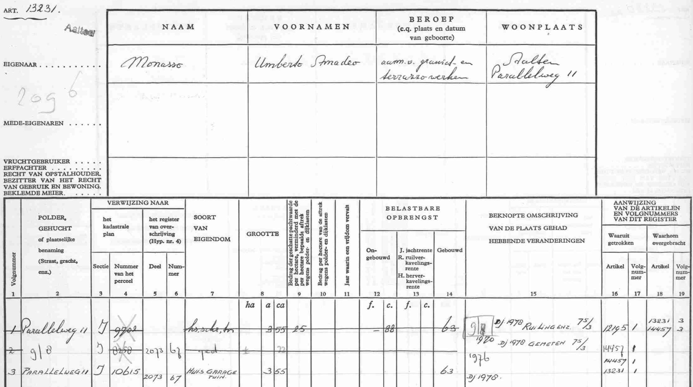 Parallelweg 11, Aalten (U.A. Monasso) - Leggerartikel_ATN02_13231 (1978)