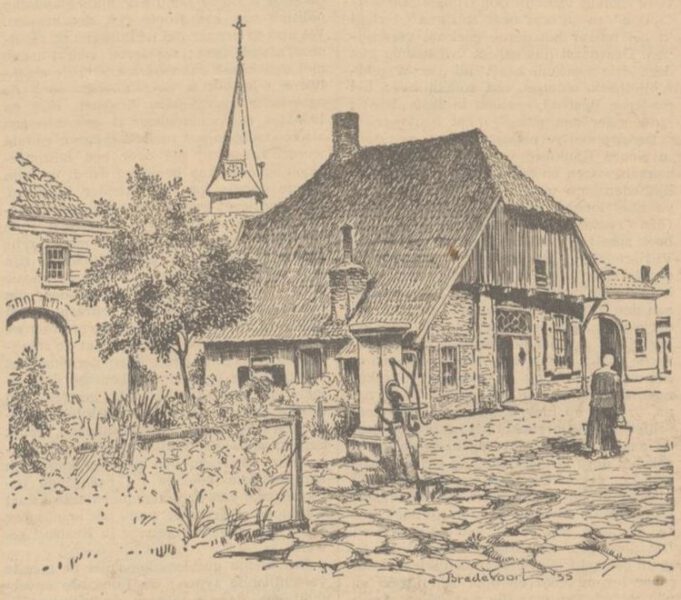 Vismarkt Bredevoort - Delftsche Courant, 21-03-1936