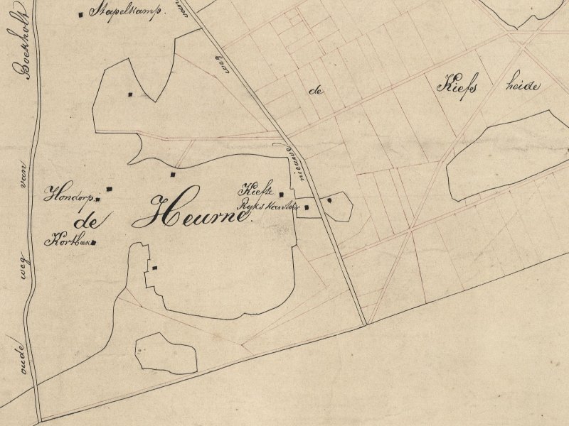 Rijkskantoor Kieftshutte, Heurne, ca. 1859